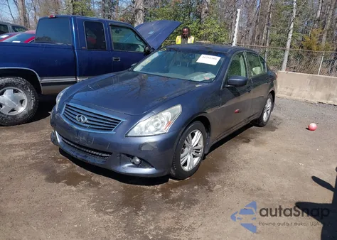 2010 Infiniti G37X из США, поврежденный, VIN JN1CV6AR8AM254616